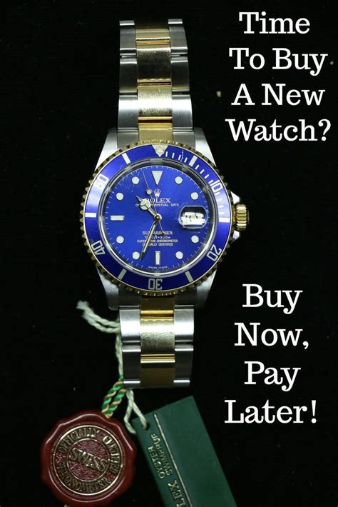 watch payment plan|rolex watch payment plans.